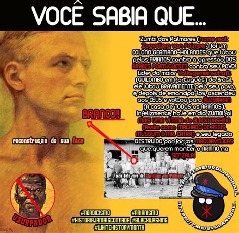 Voc Sabia Que Zumbi Dos Palmares Colono Germano Holandes Que