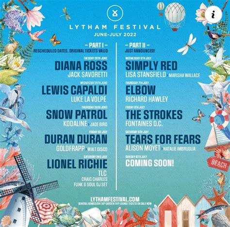 Lytham Festival Announcement Lytham St Annes News