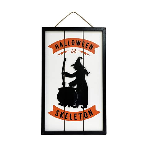 Halloween Skeleton Mdf Wall D Cor