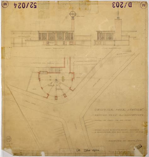 Design Almost As Executed For Chiswick Park Underground Station