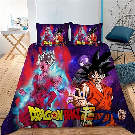 Bettwäsche Set 3d Drucken Bettbezug Anime Dragon Ball Farbe 3d Motiv