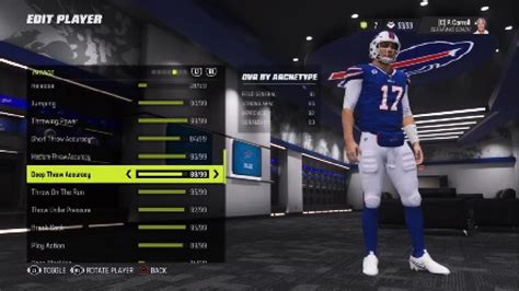 How To Edit Qbs In Madden Youtube