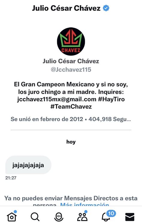 La Comadrita On Twitter El Señor Chávez Me Acaba De Escribir Por