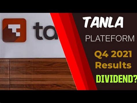 TANLA PLATFORMS Q4 RESULTS DATE 2021 AND DIVIDEND Tanla Share