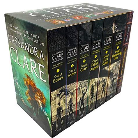 Cassandra Clare The Mortal Instruments 7 Books Collection Set City Of Bones City Of Ashes