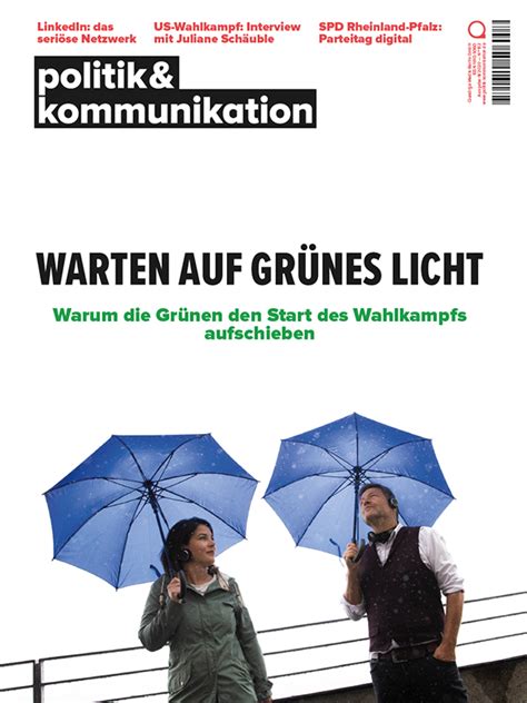 N 132 Thema Warten auf grünes Licht Magazin politik kommunikation