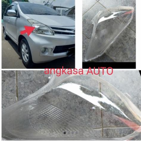 Jual Kaca Mika Headlamp Lampu Depan Avanza Xenia 2012 2014 Baru Gress