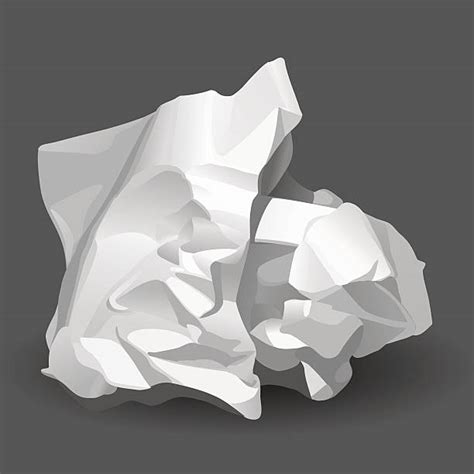 Crumpled Paper Ball Clip Art, Vector Images & Illustrations - iStock