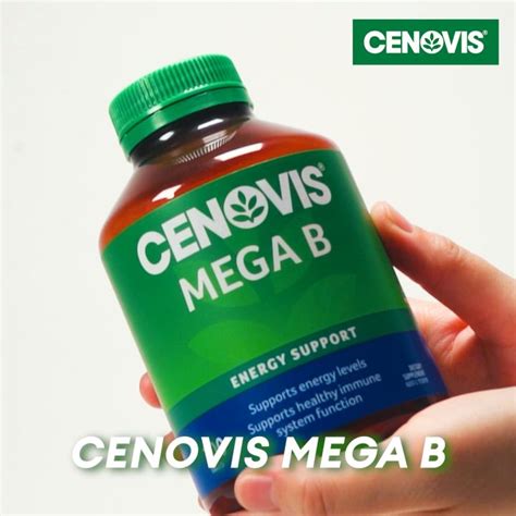 Cenovis Mega B 200 Tablets Value Pack Supports Energy Levels And A