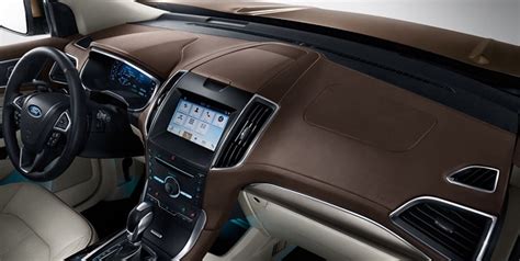 2020 Ford Edge dashboard - 2022 and 2023 New SUV Models