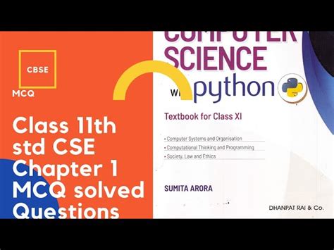 Computer Science With Python Textbook For Class 11 By 51 Off