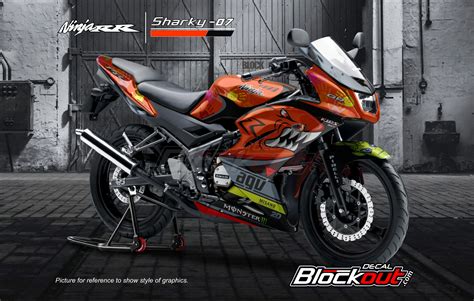 50 Koleksi Gambar Modifikasi Motor Ninja Rr Warna Orange Terbaru Dan