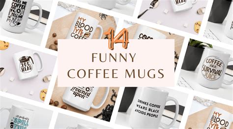 14 Funny Coffee Mugs With Coffee Quotes - What The Froth