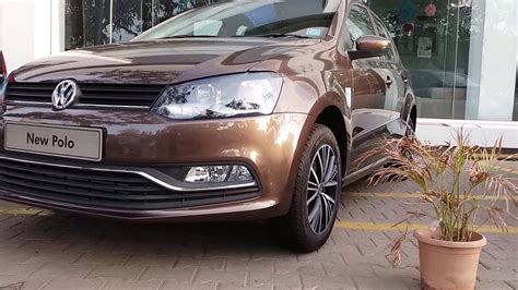 Volkswagen Polo Vento Ameo Chocolate Brown Polo Exterior And