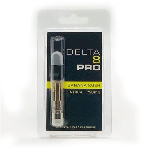 Delta 8 Pro 1ml Vape Cartridge Delta 8 Thc Banana Kush Leafly