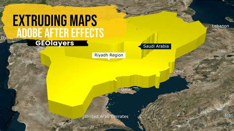 Extruding Maps In Adobe After Effects With Geolayers Tips Tricks In