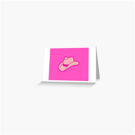 Pink Glitter Cowboy Hat Sticker For Sale By Als10806 Redbubble