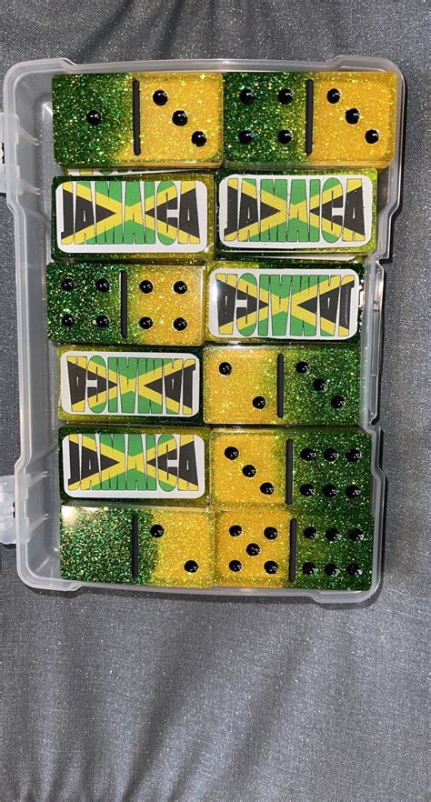 Jamaica Inspired Dominoes-game – Glamour and Blitz LLC