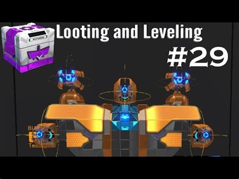 Robocraft Part Leveling And Looting Aoe Test Time Robocraft