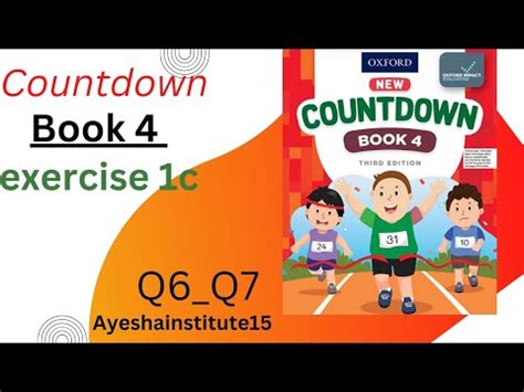 Oxford Countdown Class 4 Exercise Ayeshainstitute15 YouTube