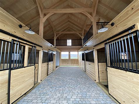 Timber Frame Horse Barns