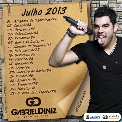 Confira a agenda das bandas de forró para o més de julho de 2013