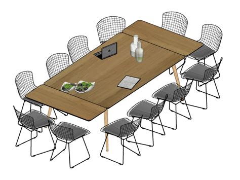 Comedor En Skp Descargar Cad Mb Bibliocad