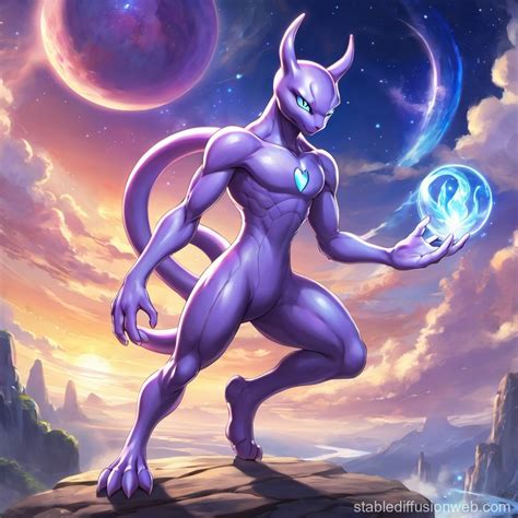 Mewtwo: A Pokemon Phenomenon | Stable Diffusion Online