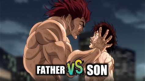 BAKI VS YUJIRO HANMA Father Son Baki Hanma Season 2 Baki