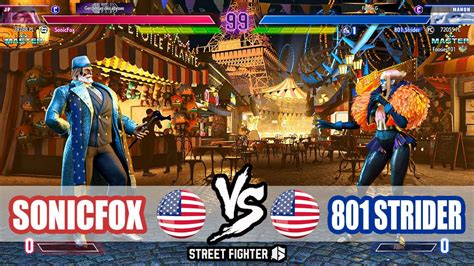 SF6 SonicFox JP VS 801 Strider Manon Street Fighter 6 YouTube