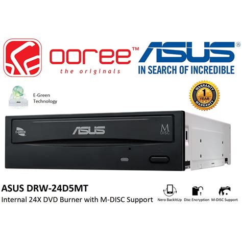 Retail Pack Asus Drw D Mt Internal X Dvd Burner With M Disc