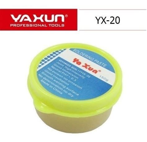 Fluxo Pasta Solda Yaxun Yx 20 Reball Smd Bga 150g Original