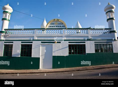 Jama Masjid Or The Friday Mosque In Port Of Spain Trinidad Stock Photo