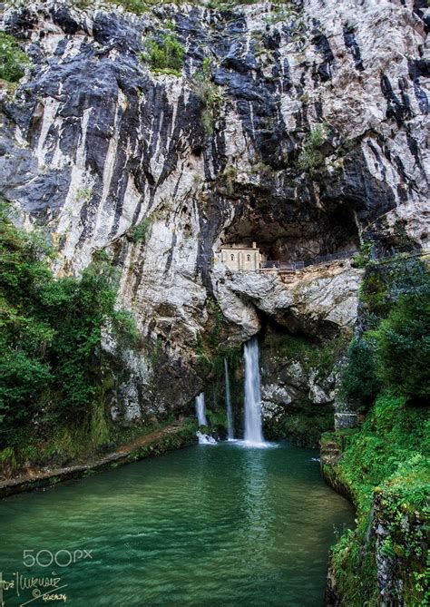 SPAIN - Holy Cave of Covadonga | Places to see, Spain travel, Wonderful ...