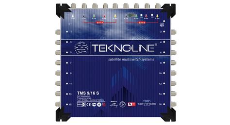 Teknoline TMS 9x16 Sonlu 16 Aboneli 2 Çanak Anten Uydu Santrali