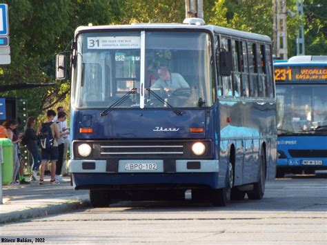 BPO 102 Ikarus 260 Budapest Örs vezér tere 2022 május Ritecz