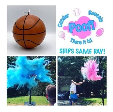 Pelota Basket Gender Reveal Revelador Sexo Bebe Envio Gratis Cuotas