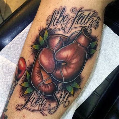 Boxing Gloves Tattoo Designs For Men Swift Ink Ideas