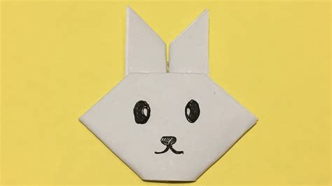 Origami Ideas How To Make Rabbit With Origami Paper