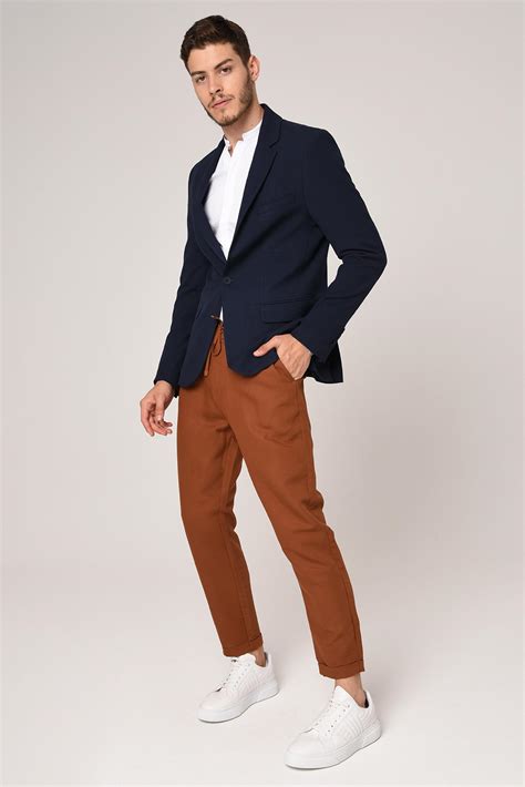 Antioch Koyu Lacivert Blazer Ceket