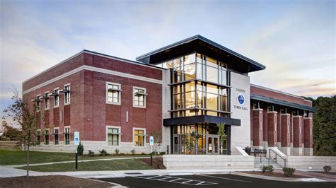 Civic Garner Town Hall — Adw Architects Modern Architecture Building