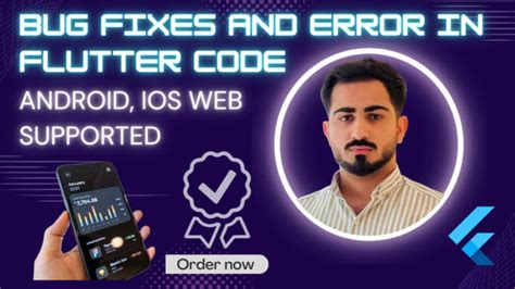 Do Fix Bugs And Error In Your Flutter App By Flutter Developer By Afaq