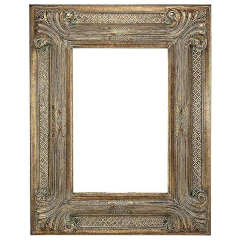 This ornate profile decorative Gold frame is a show stopper; incredible markings and a beautiful ...