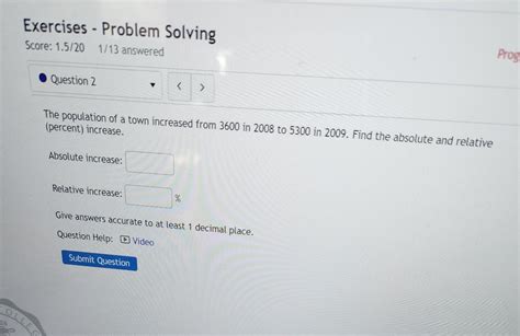 Solved The Population Of A Town Increased From In Chegg