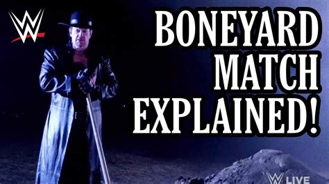 Boneyard Match Explained Undertaker Vs Aj Styles Wwe Wrestlemania