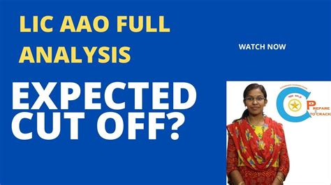 Lic Aao Full Analysis Expected Cut Off Youtube