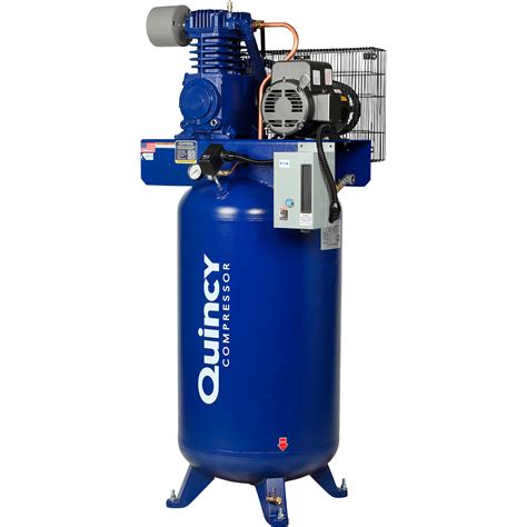 Quincy Qt 5 Splash Lubricated Reciprocating Air Compressor — 5 Hp 230