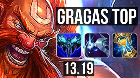 GRAGAS Vs GANGPLANK TOP Comeback 1 4M Mastery 300 Games EUW