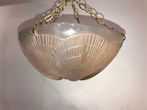 Sold Price Ren Lalique Plafonnier Auxcoquilles Epreuve