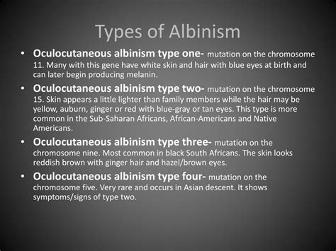 PPT - Albinism PowerPoint Presentation, free download - ID:2109092